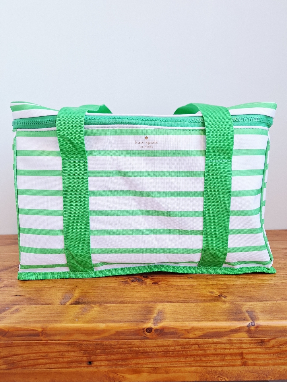 Kate Spade New York Insulated Grocery Tote - Green Bean Color